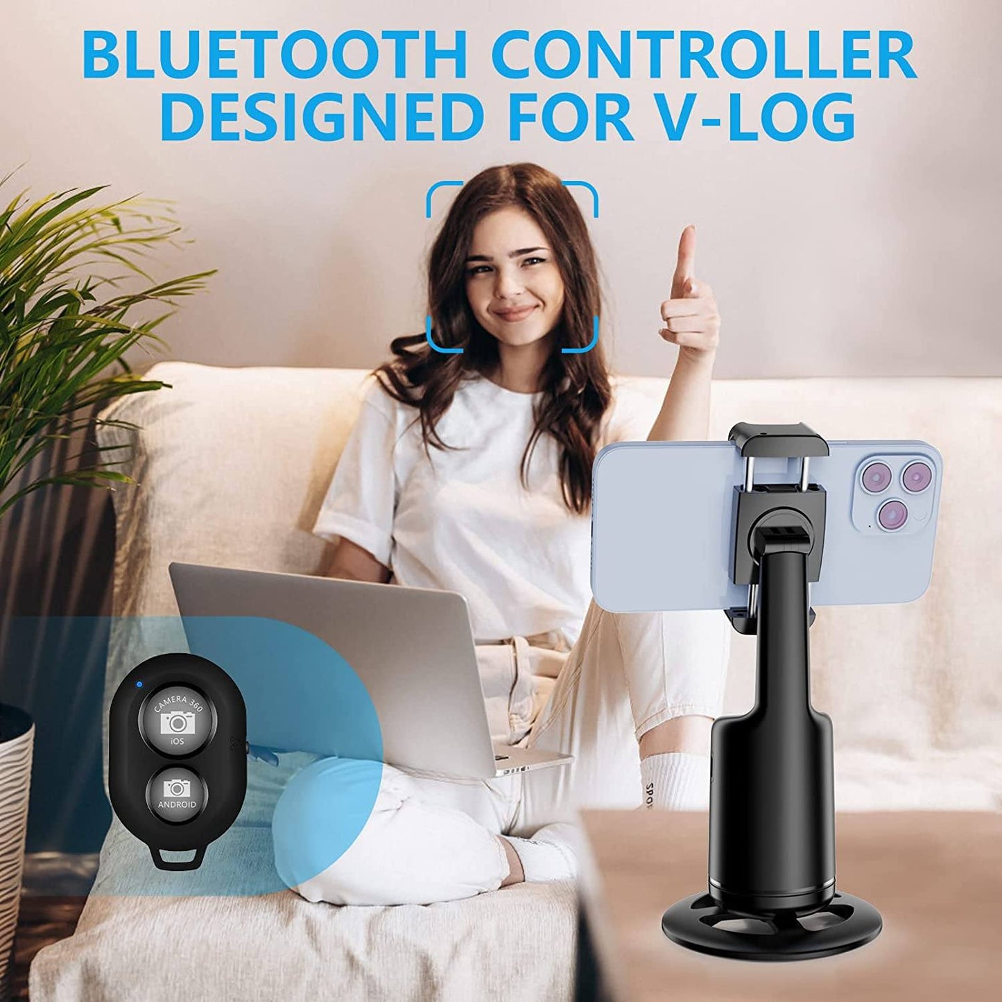 Phonery Trakr ® Auto Face Tracking Tripod-Getphonery