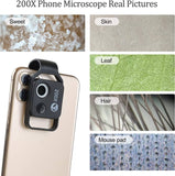 Phonery Zoom ® 200x Phone Microscope-Getphonery