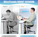 Phonery CushioNest ® Donut Pillow Seat Cushion-Getphonery