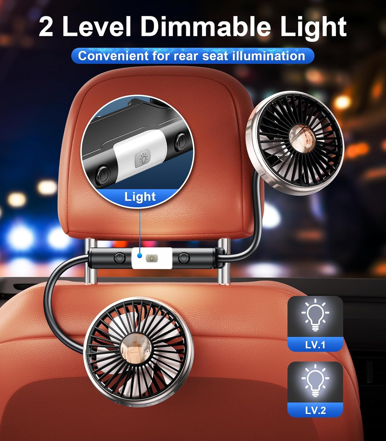 Phonery TwinJet  ® USB Car Fans