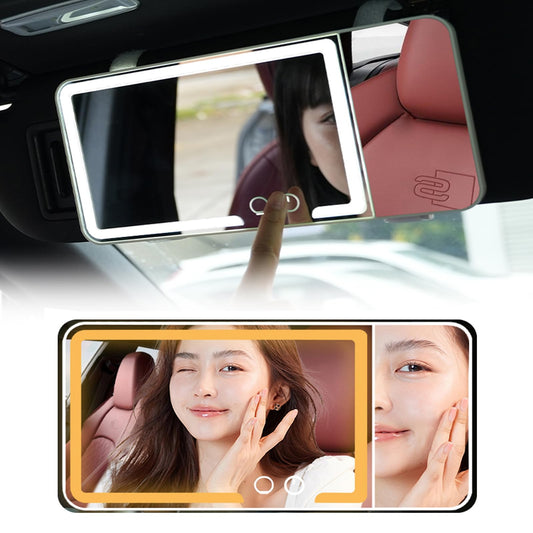 Phonery AuraVisor ® Car Sun Visor Vanity Mirror with Lights