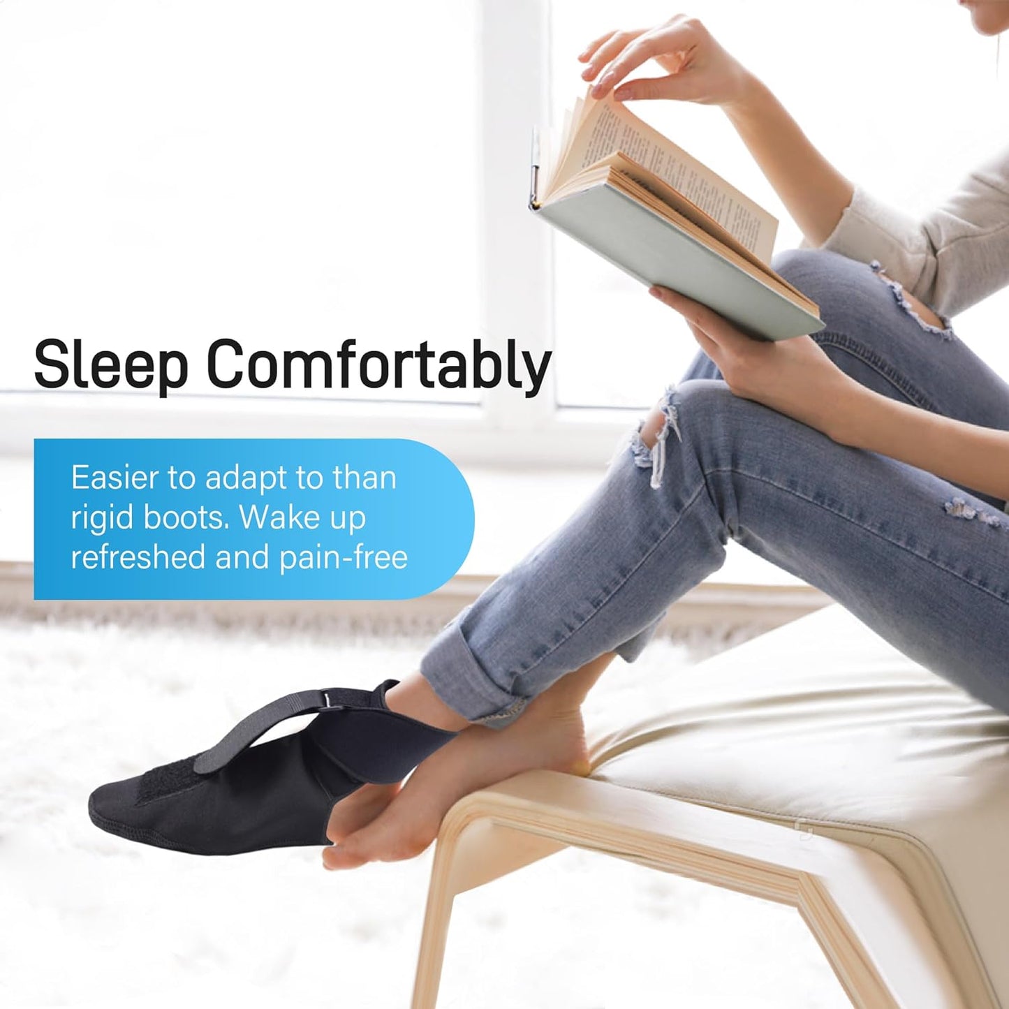 Phonery OrthoSock ® Plantar Fasciitis Night Splint-Getphonery