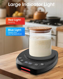 Sourdough Starter Warmer-MQUPIN Sourdough Warming Mat with Precise Temperature Control(70-120°F), 0-24H Timer Alert & Memory Function Sourdough Warmer, Upgraded for Home Bread Baking