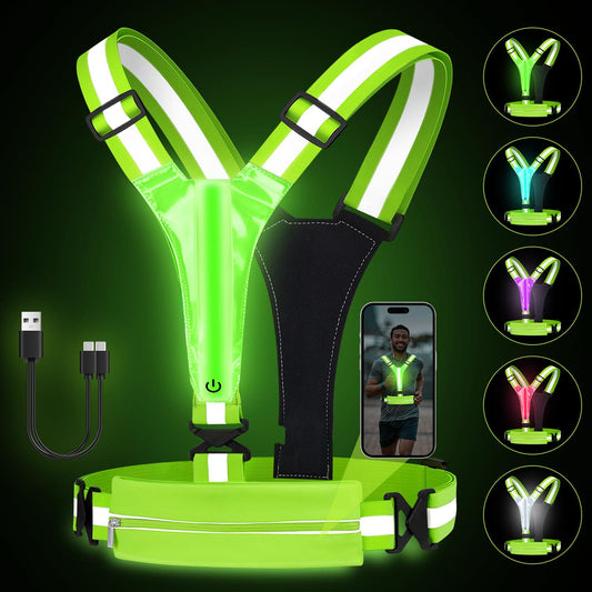 Phonery LumiVest ® Light Up Running Vest-Getphonery