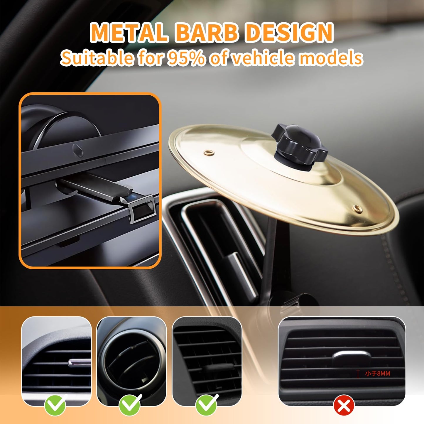 Phonery BeatRide ®  Drum Set For Car