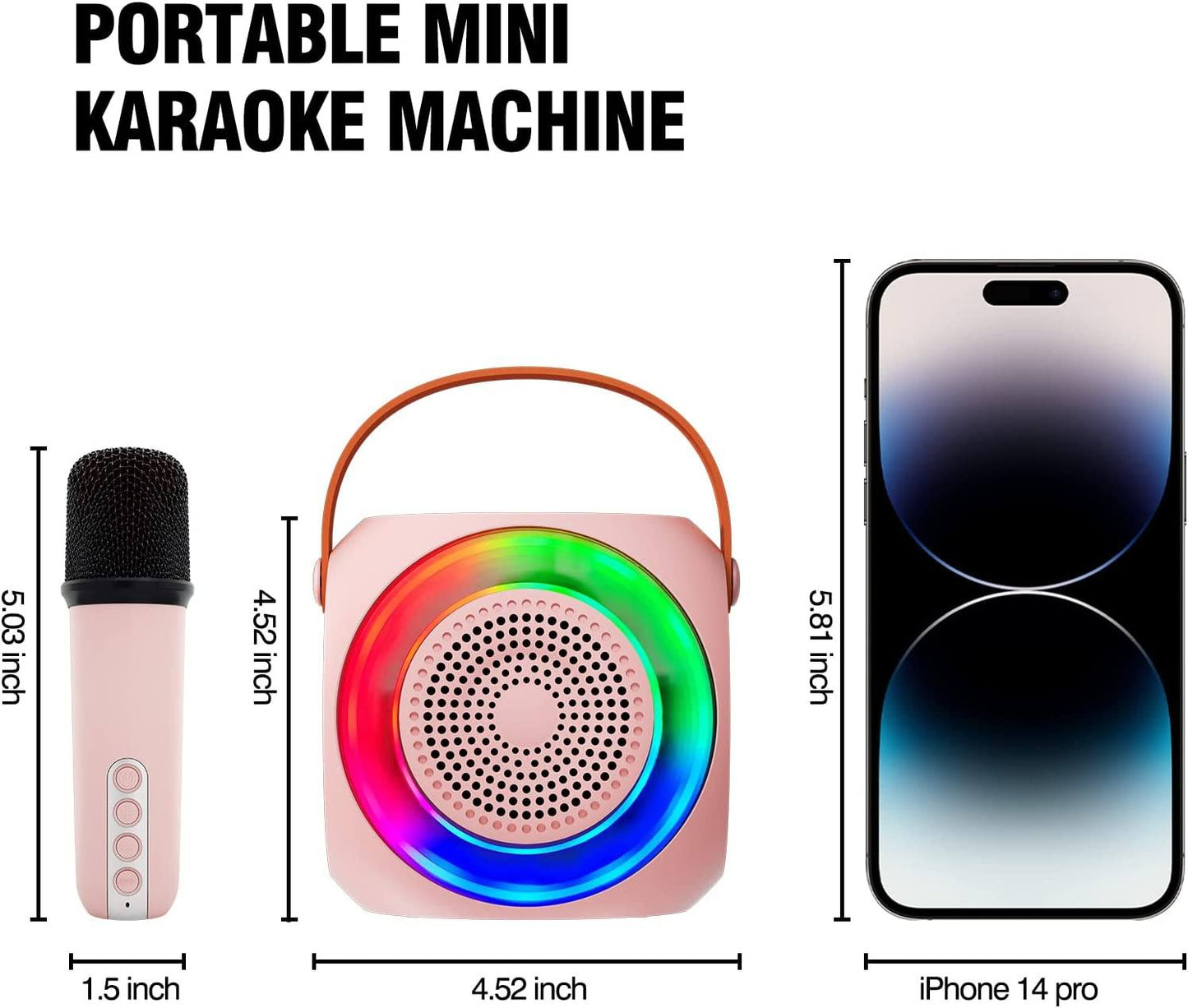 Phonery Voicr ® Kids Karaoke Machine-Getphonery