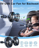 Phonery BreezeDuo ® Headrest Car Fan