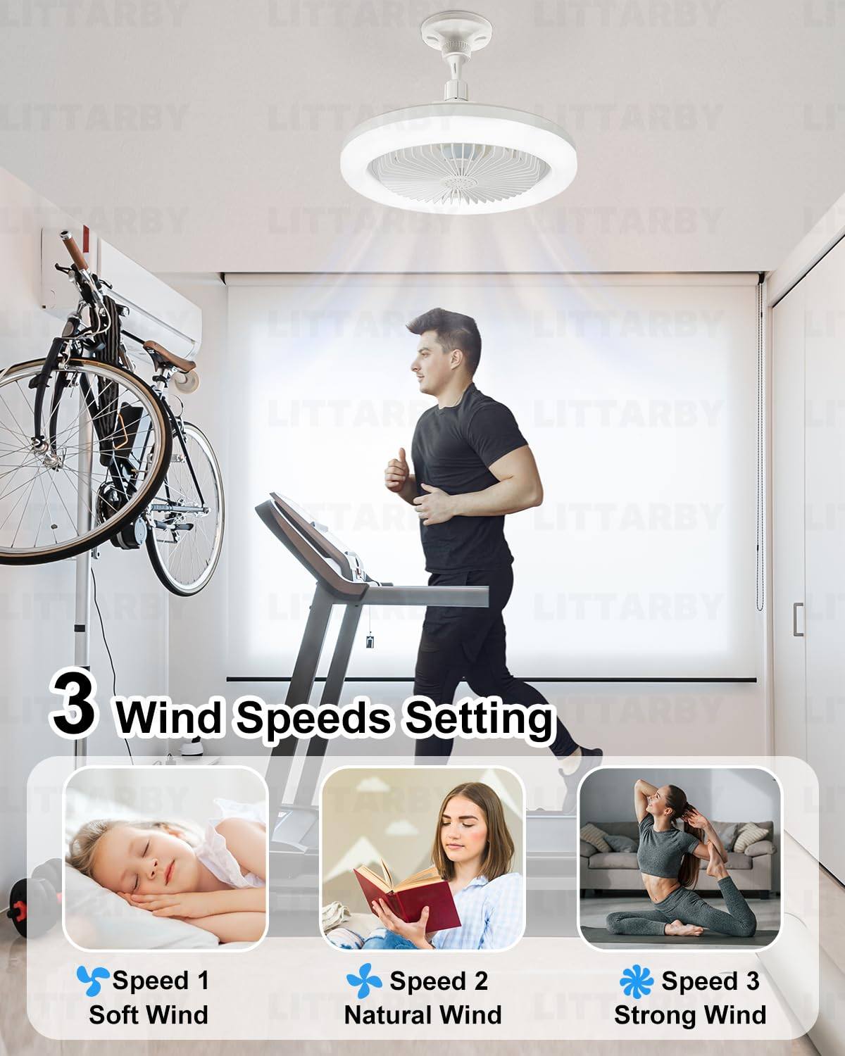 Phonery InstaBreeze ®  Socket Fan Light-Getphonery