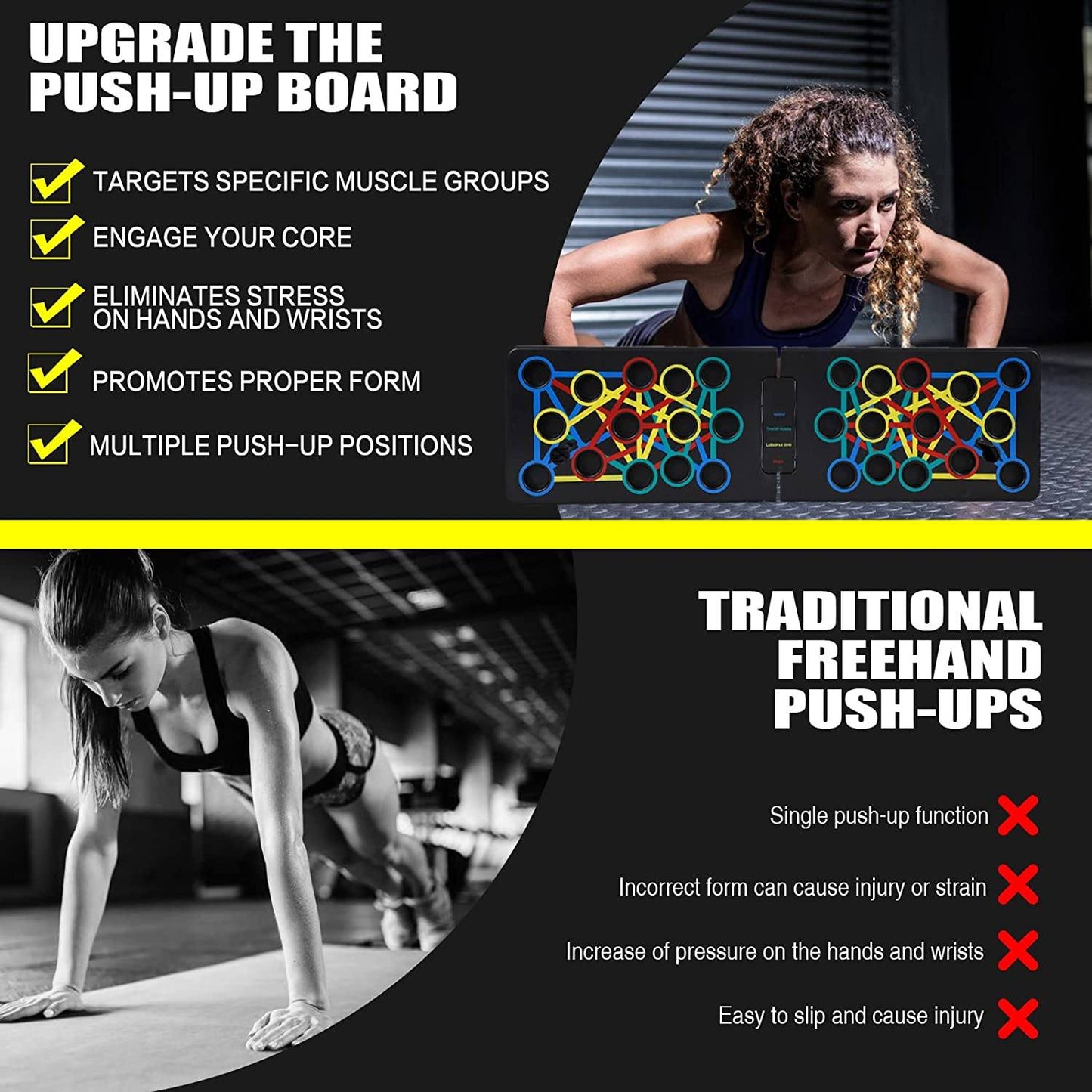 Phonery Fit ® 24 in 1 Push Up Board-Getphonery