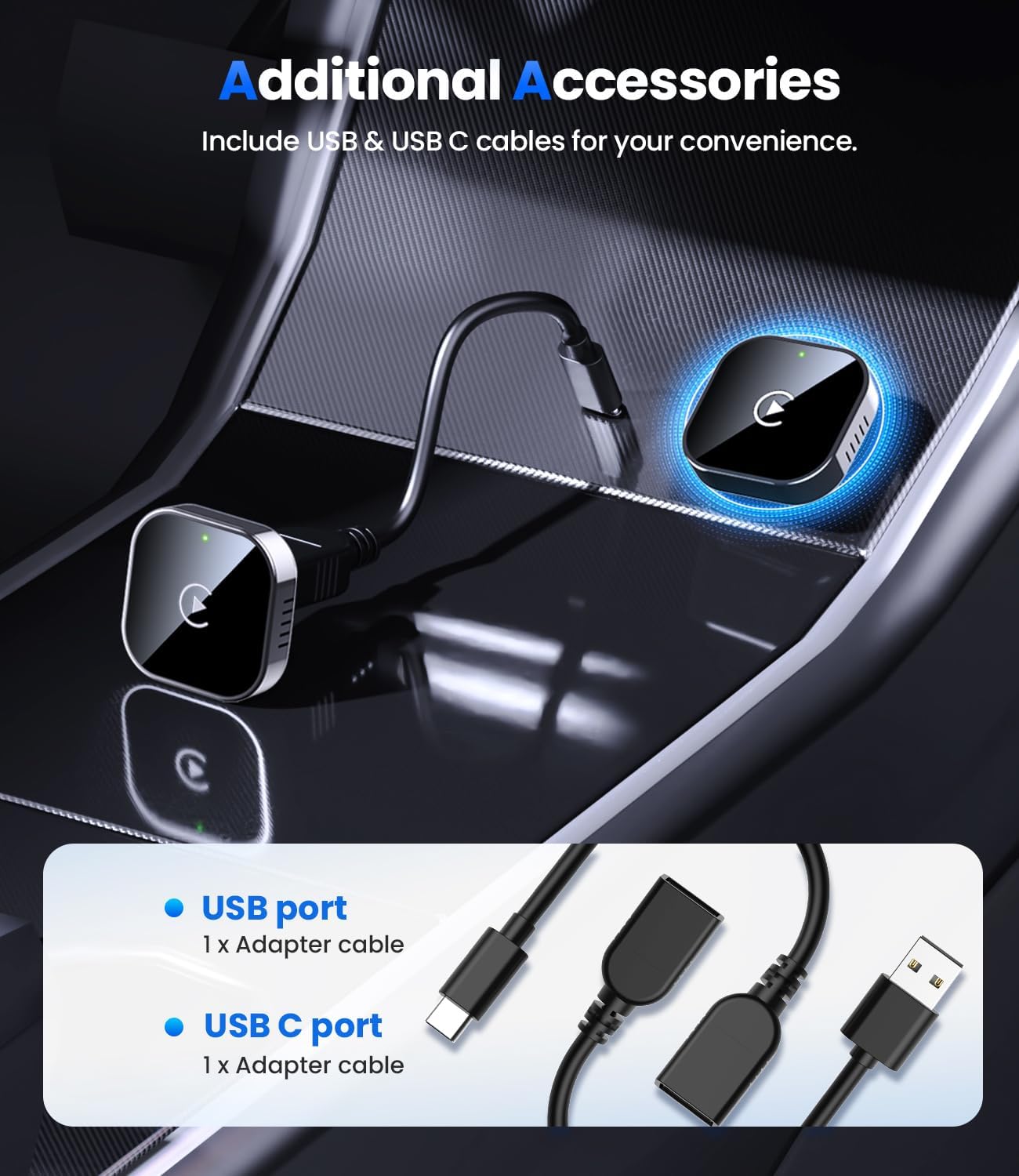 Phonery LinkRide ® Wireless CarPlay Adapter