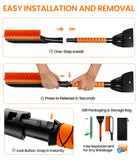 Phonery Torrent Tools ®  Extendable 3-in-1 Car Snow Brush and Ice Scraper