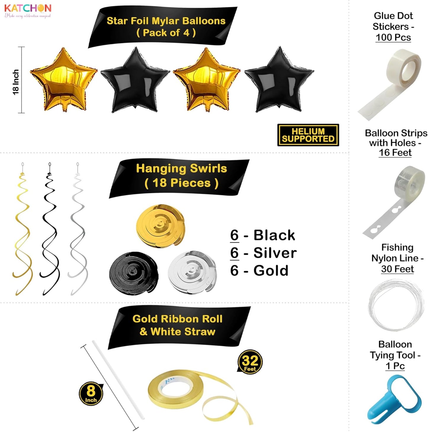Phonery Opulence Avenue New Year’s Eve Luxe Party Supplies