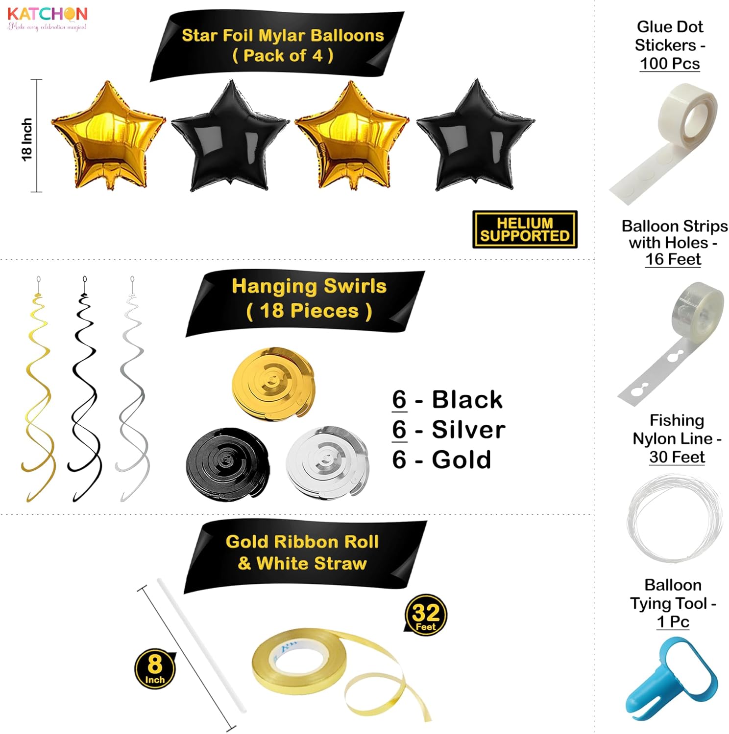 Phonery Opulence Avenue New Year’s Eve Luxe Party Supplies