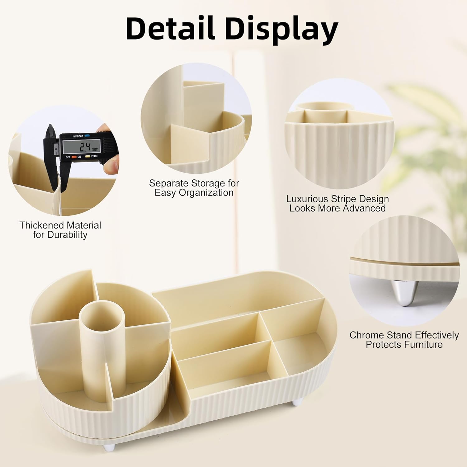 Phonery BeautyNest ® 360 Rotating Makeup Organizer-Getphonery