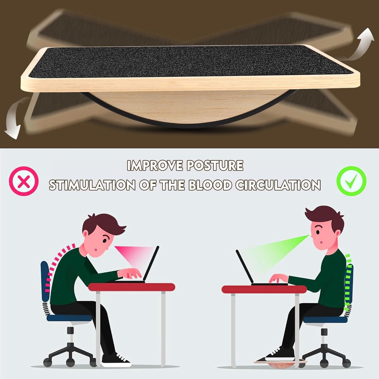 Phonery StabiliBoard ® Balance Board Balance
