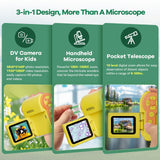 Phonery MicroQuest ® Portable Microscope for Kids-Getphonery