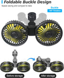 Phonery AeroFlow  ® Backseat Car Fan