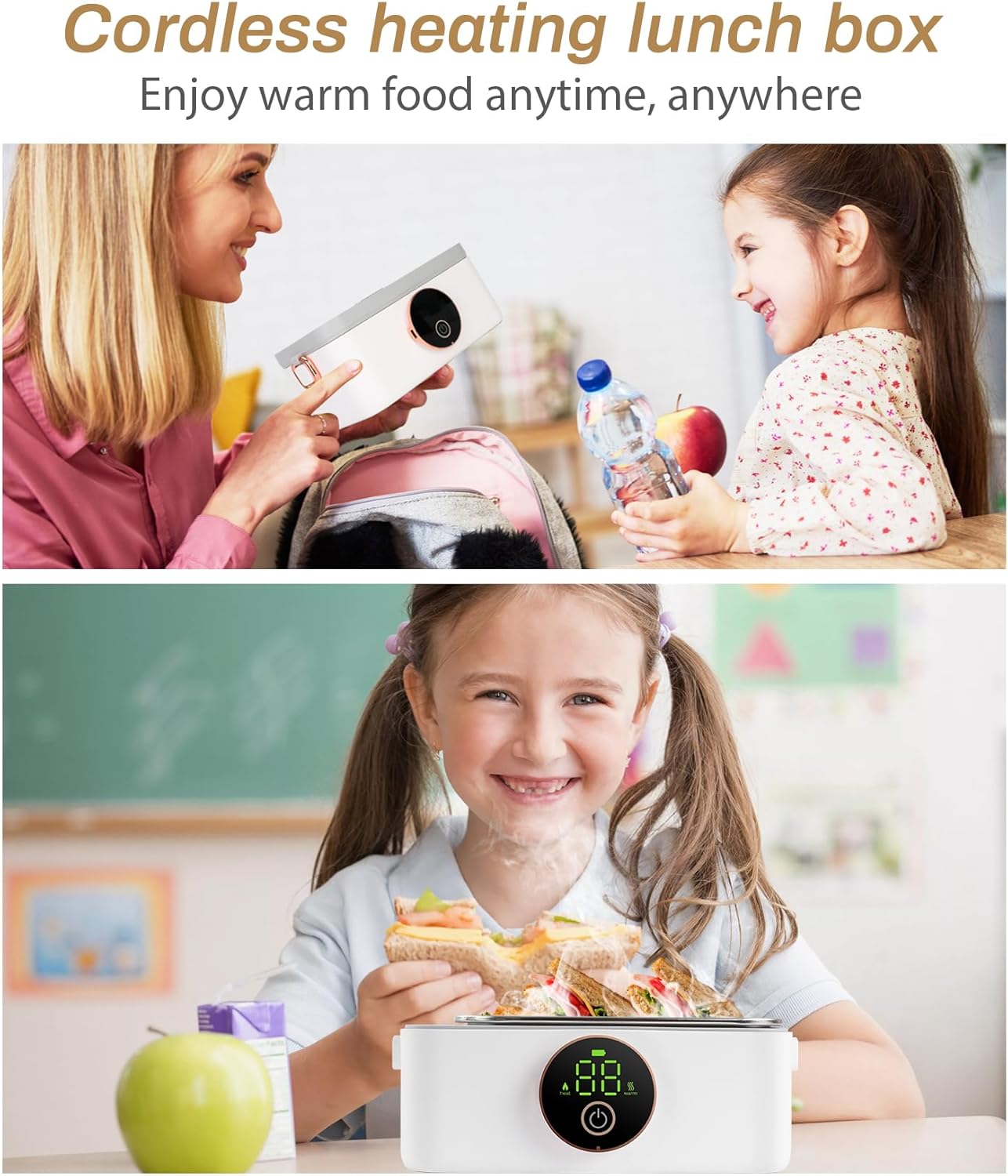 Phonery LunchPod ® Cordless Electric Lunch Box