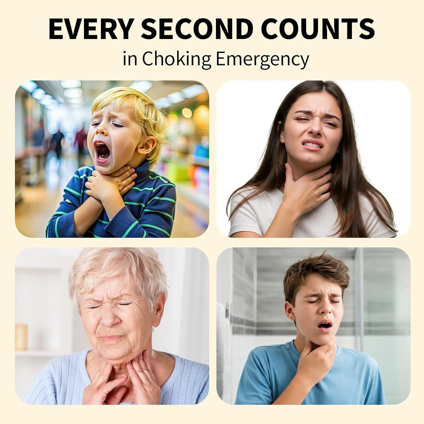 Phonery RescueAid ® Choking Rescue Device