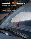 Car Alarm System, 120dB Car Alarm System with Motion Sensor Alarm & Red Light, Wireless Remote Anti Theft Car Device, Vehicle Security Alert Security Lights for Car, RV, SUV, Truck(Upgrade 5.0)