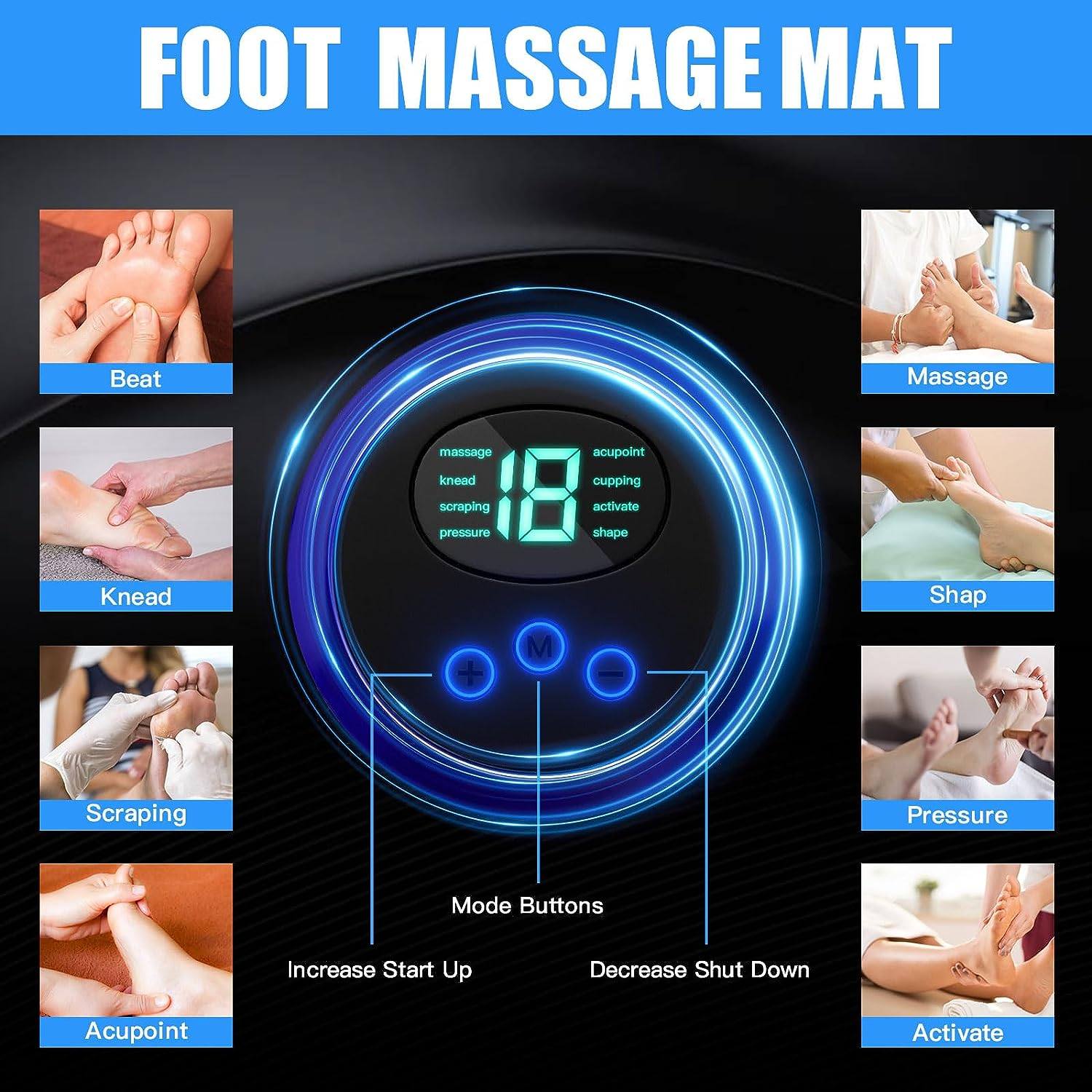 Phonery NeuroTone ® Foot Massager Mat for Neuropathy-Getphonery
