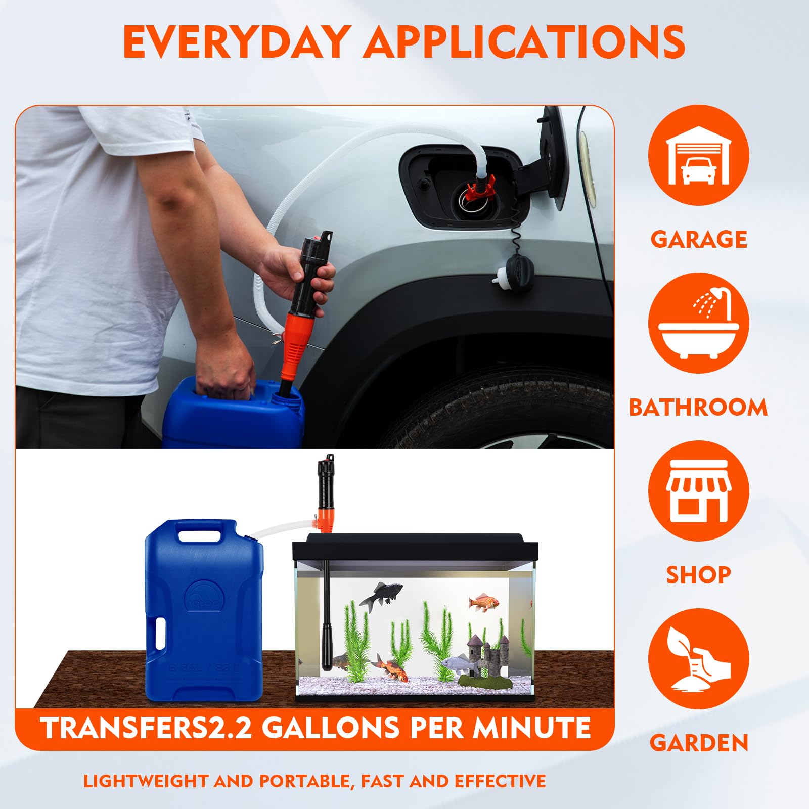 Phonery QuickFlow ® Fuel Transfer Pump-Getphonery