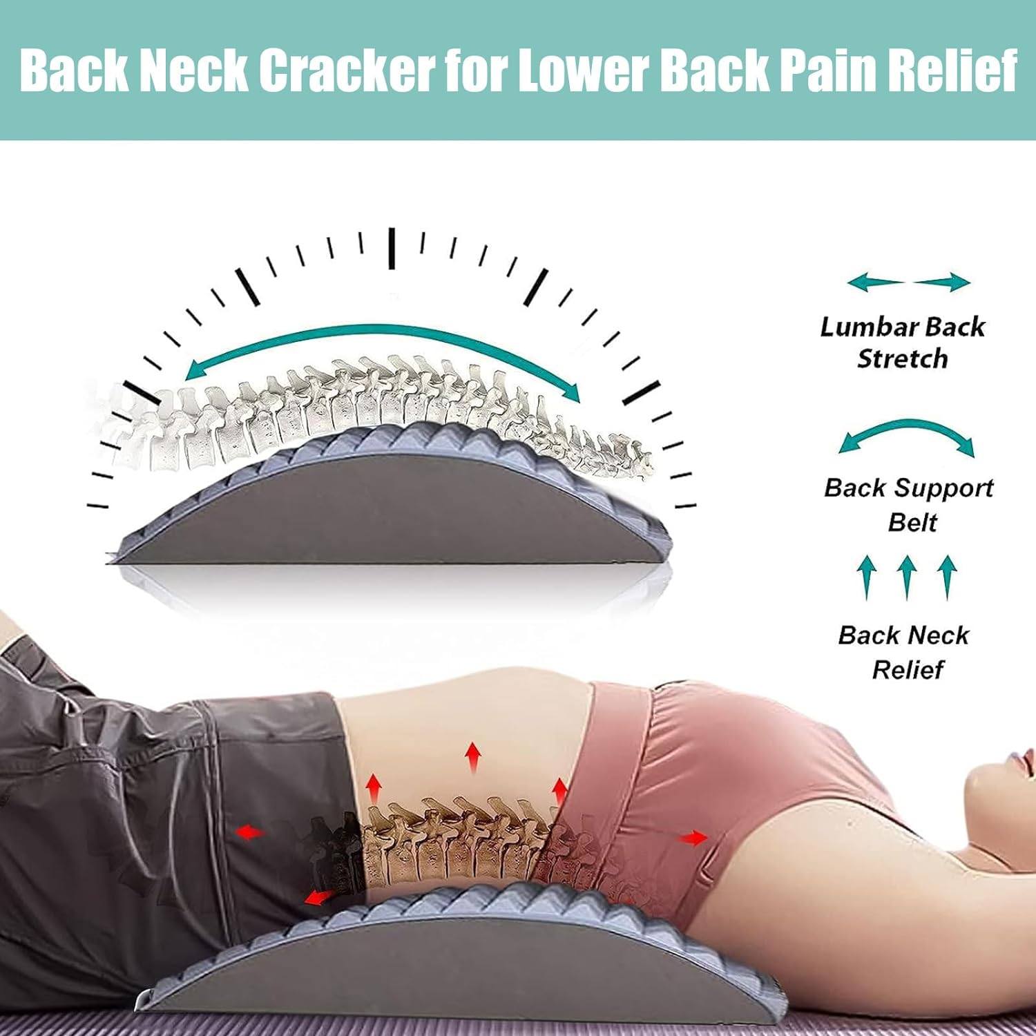 Phonery SerenityStretch ® Neck & Back Stretch Pillow-Getphonery