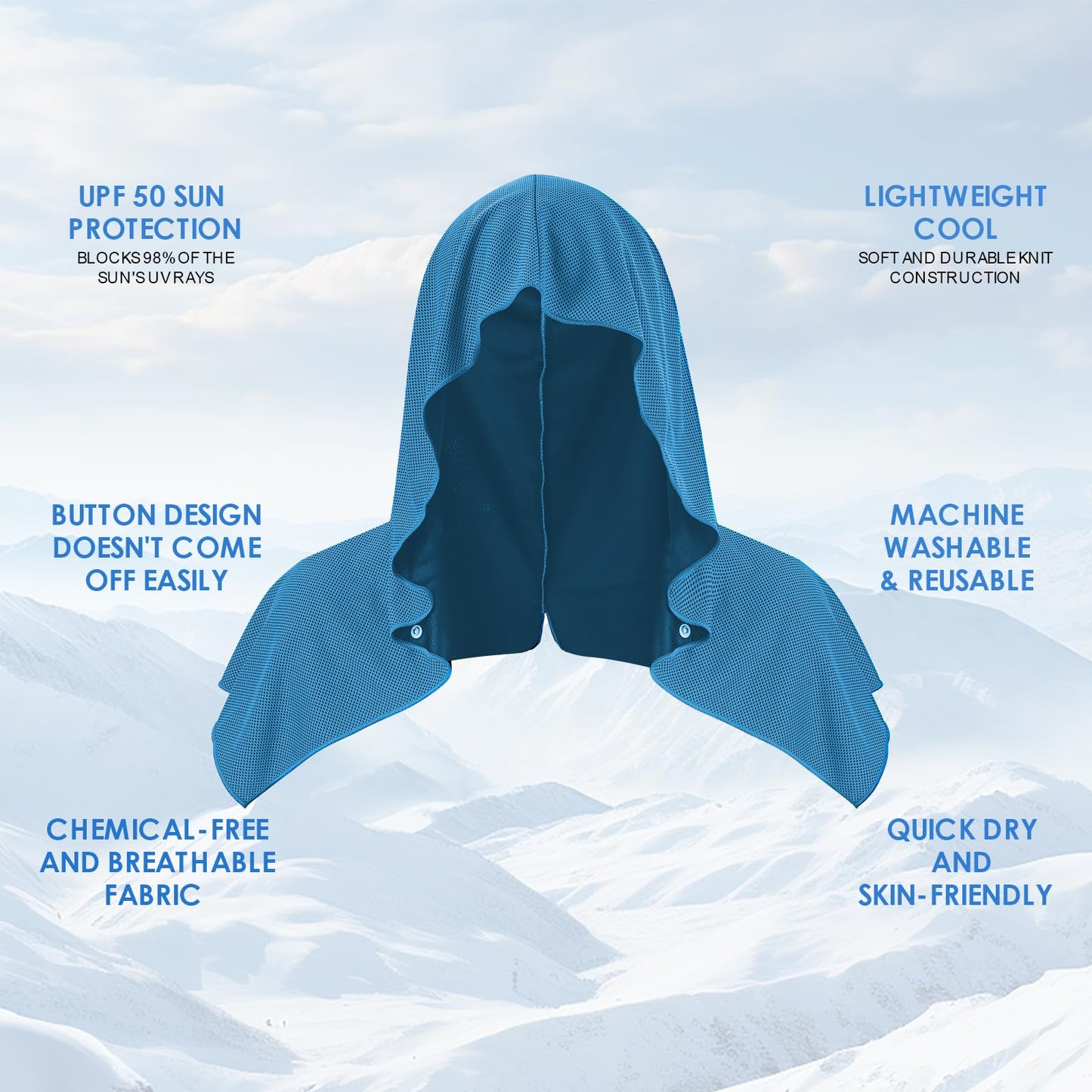 Phonery CoolGuard ® Cooling Hoodie Towel-Getphonery
