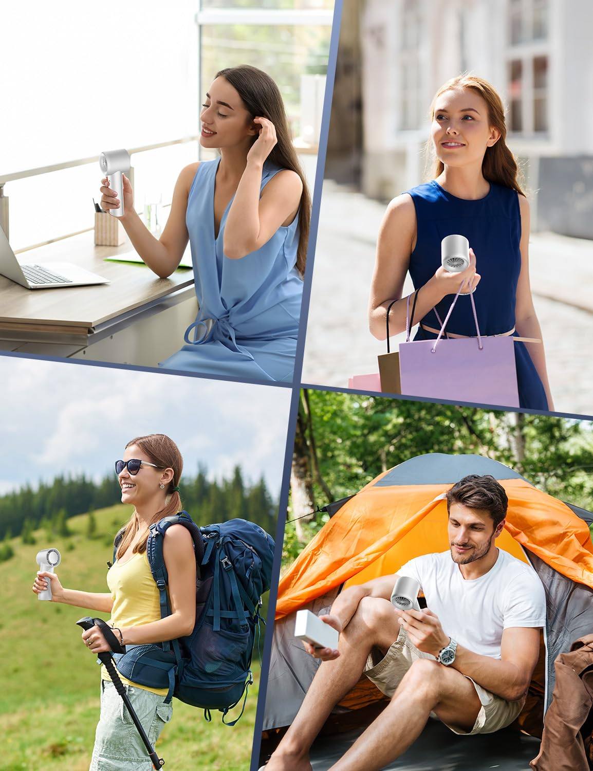Phonery BreezeBuddy ® Personal Handheld Fan-Getphonery