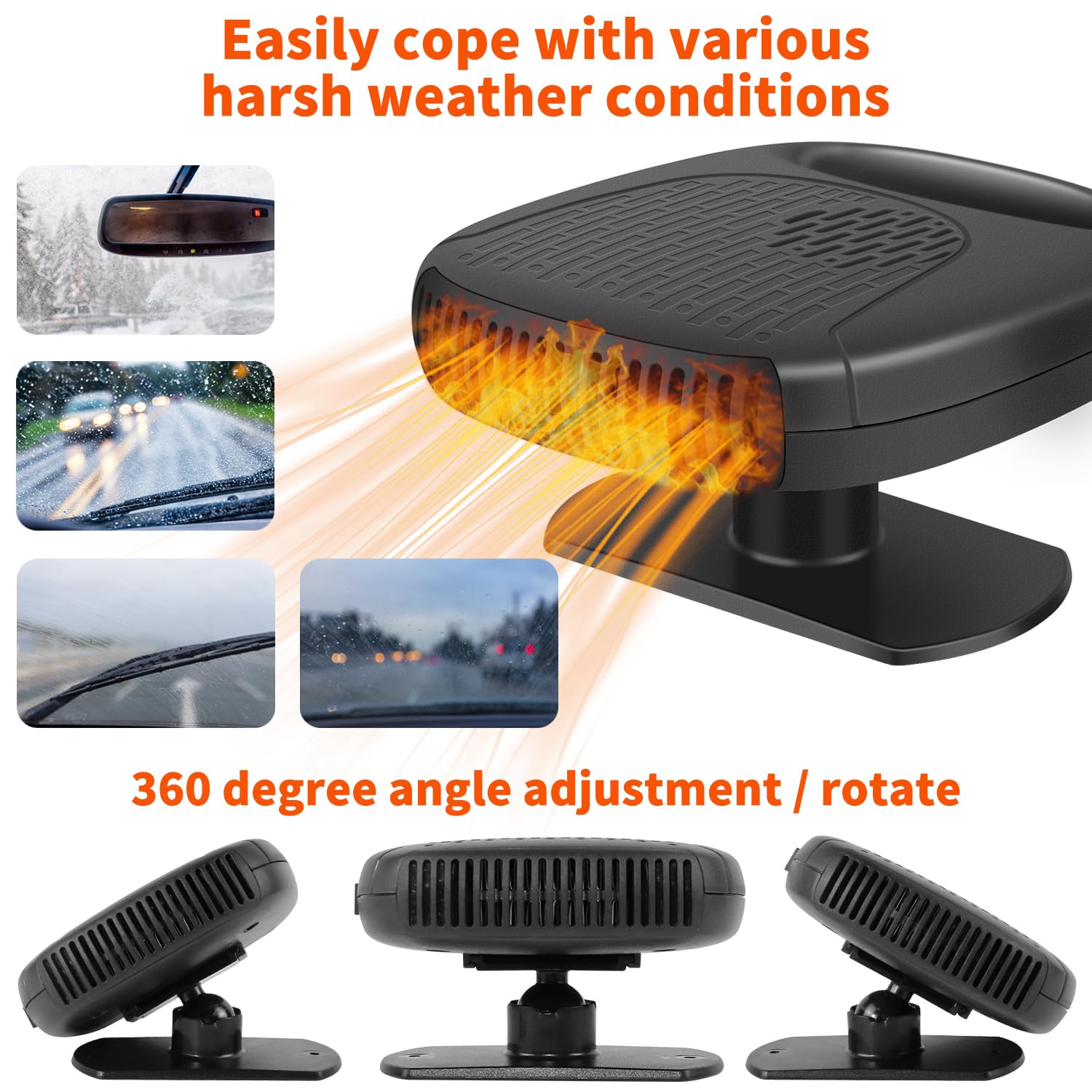 Phonery TurboHeat ® Car Heater Defroster-Getphonery