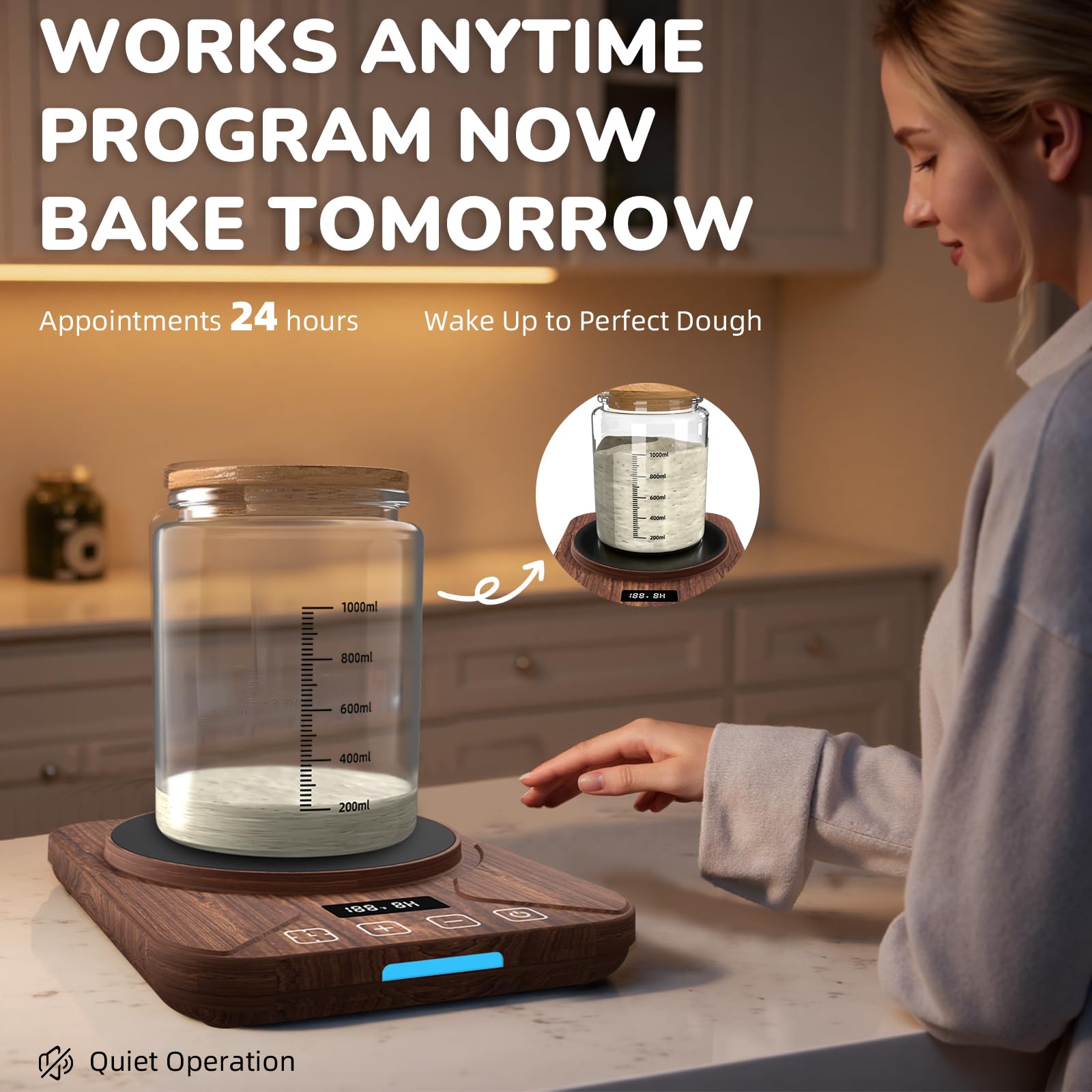 Phonery ProofBuddy sourdough starter warmer