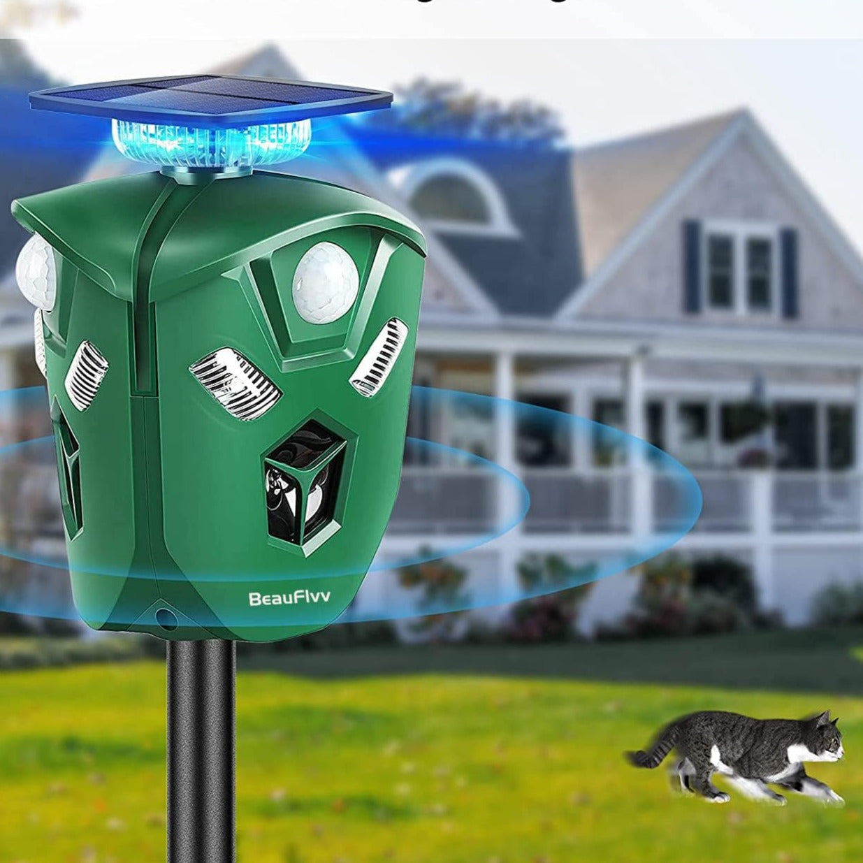 Phonery AquaGlow ® Ultrasonic Animal Repeller-Getphonery