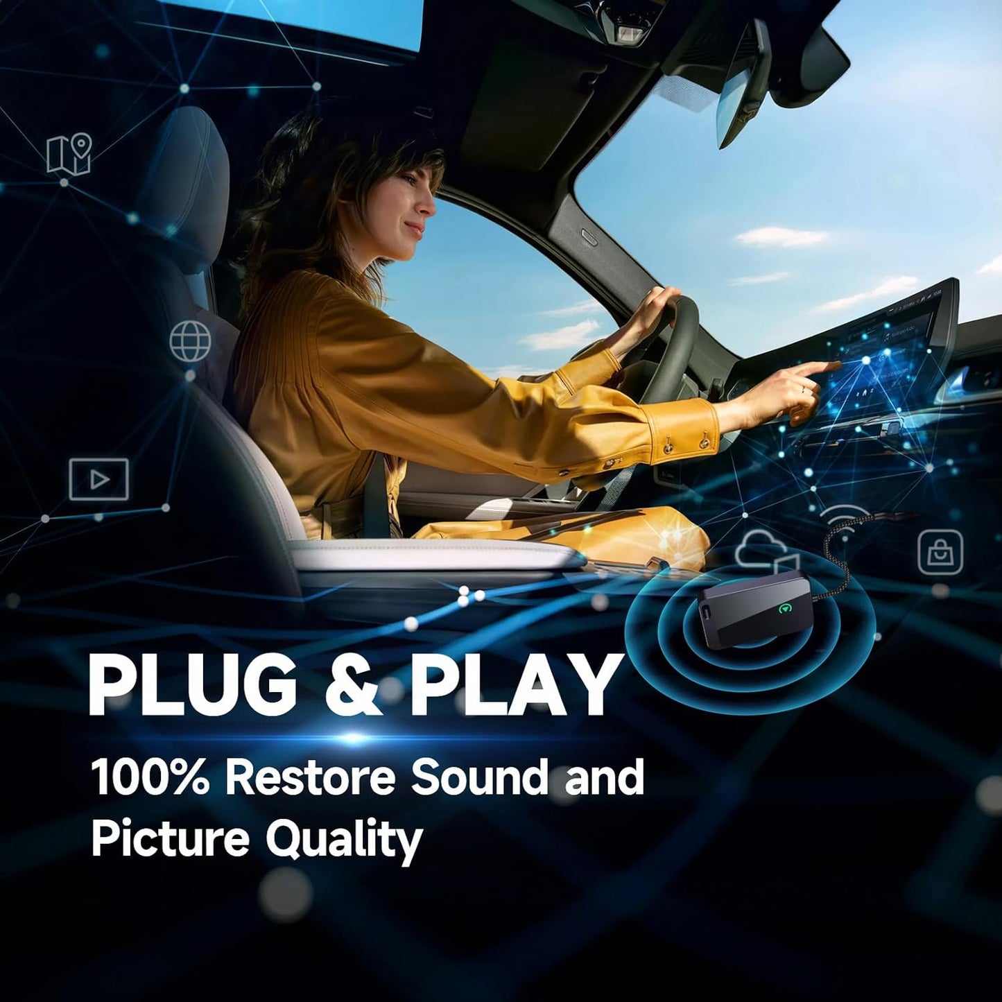 Phonery CarLink ® Wireless CarPlay Adapter