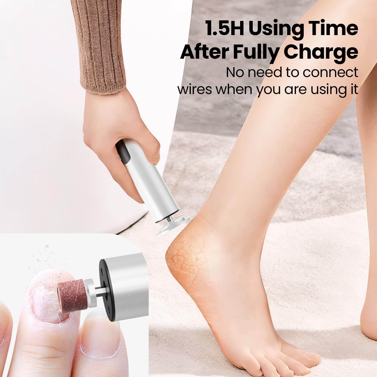 Phonery SilkFeet ® Callus Remover for Feet-Getphonery