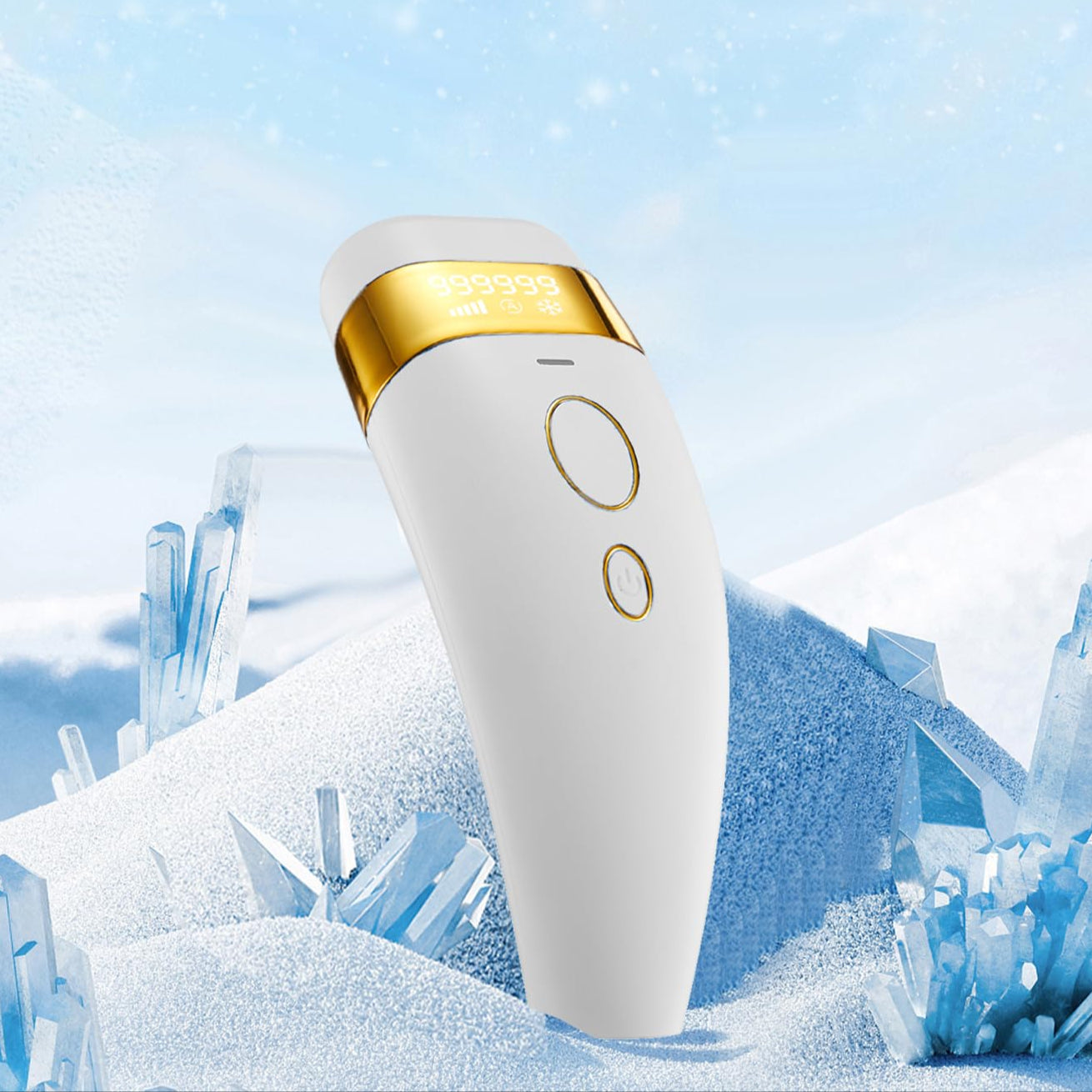 Phonery FrostiTouch ® brazilian laser hair removal