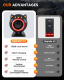 Car Alarm System, 120dB Car Alarm System with Motion Sensor Alarm & Red Light, Wireless Remote Anti Theft Car Device, Vehicle Security Alert Security Lights for Car, RV, SUV, Truck(Upgrade 5.0)