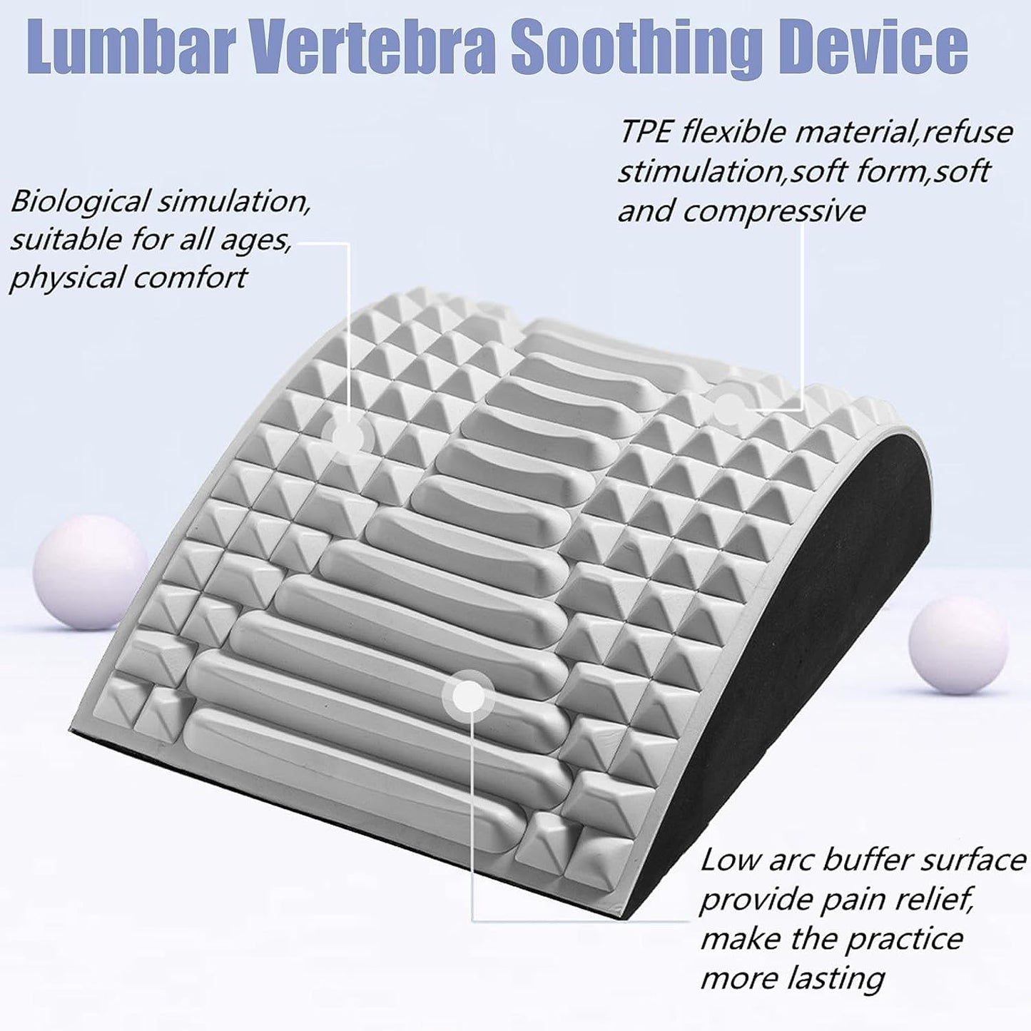 Phonery SerenityStretch ® Neck & Back Stretch Pillow-Getphonery