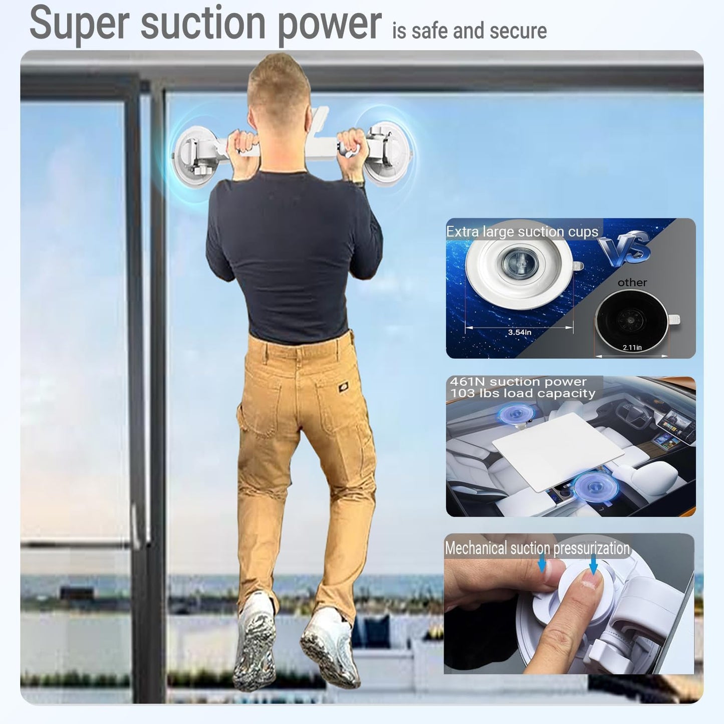 Phonery Signalx ® Starlink Mini Car Mount with Suction Cups