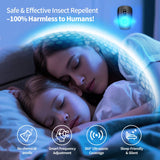 2025 Upgraded Ultrasonic Pest Repellent Indoor Insect Repeller, Pest Control, Repellent Roach, Mouse, Bugs, Mosquito, Mice, Spider, Ant, Rodent Repellent Ultrasonic Plug in, 3 Mode Switching, 6 Packs