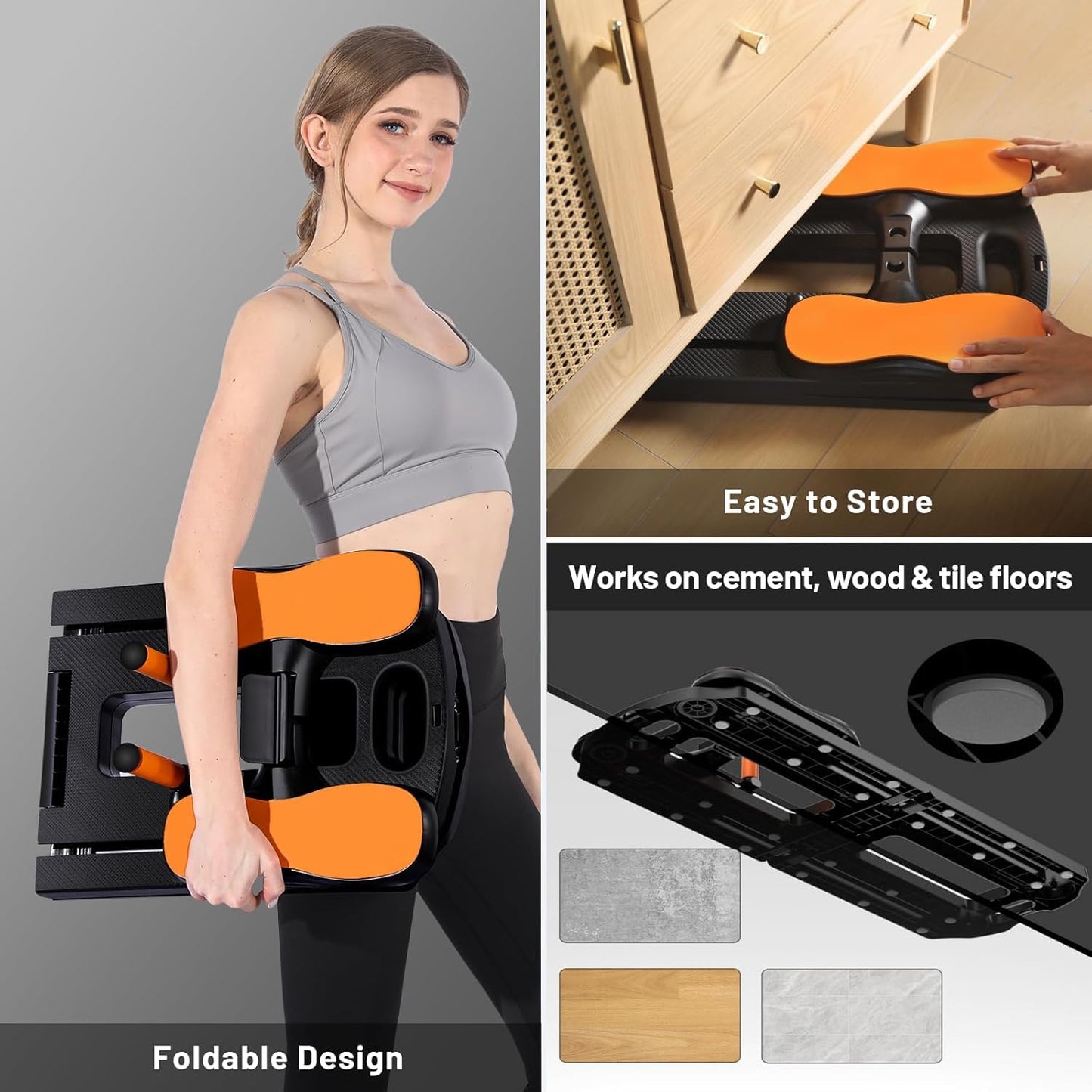 Phonery Reform Pro ® Foldable  Pilates Reformer Board