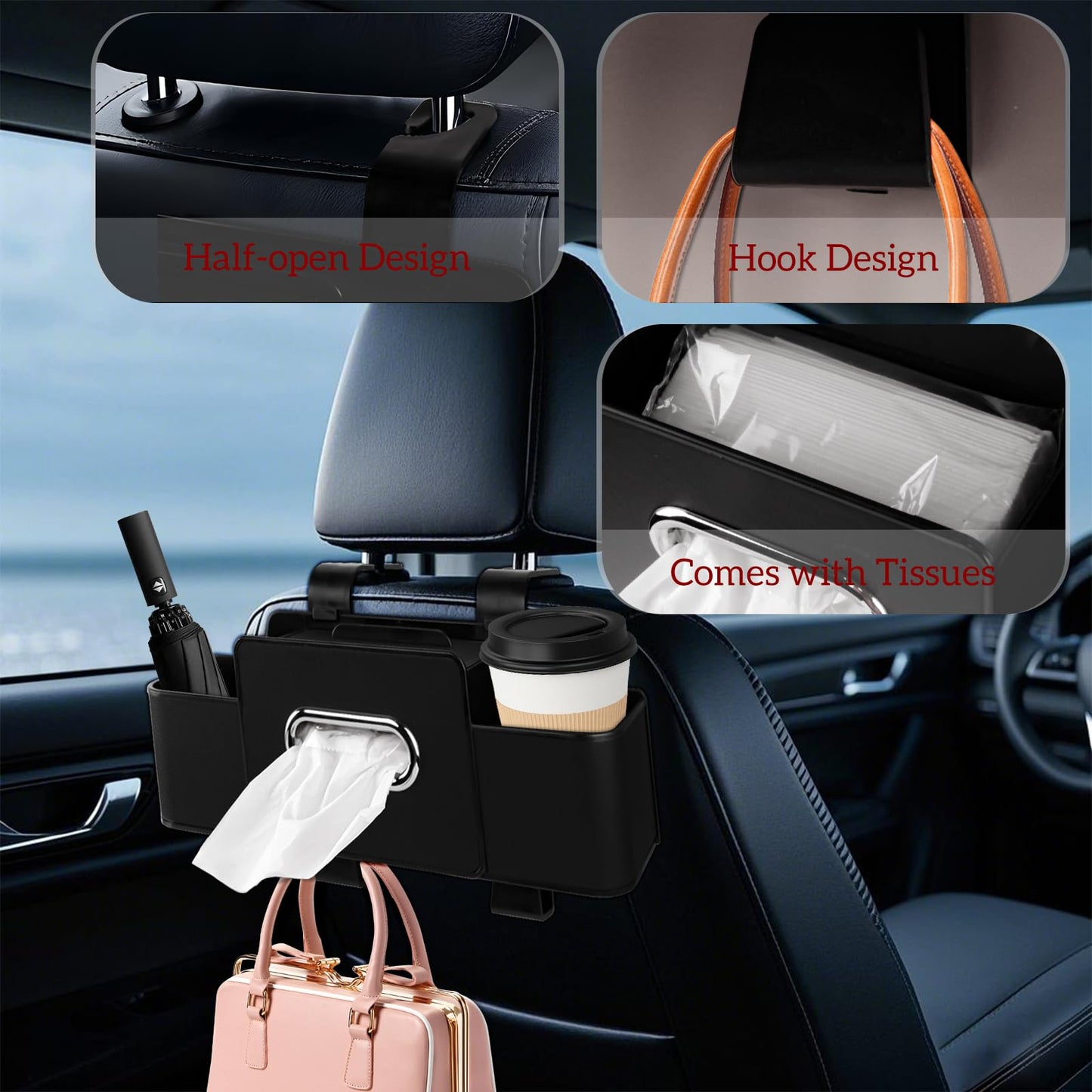 Phonery Car Mate ® Car Tissue Box Holder