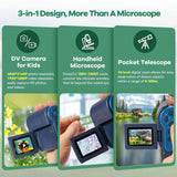 Phonery MicroQuest ® Portable Microscope for Kids-Getphonery