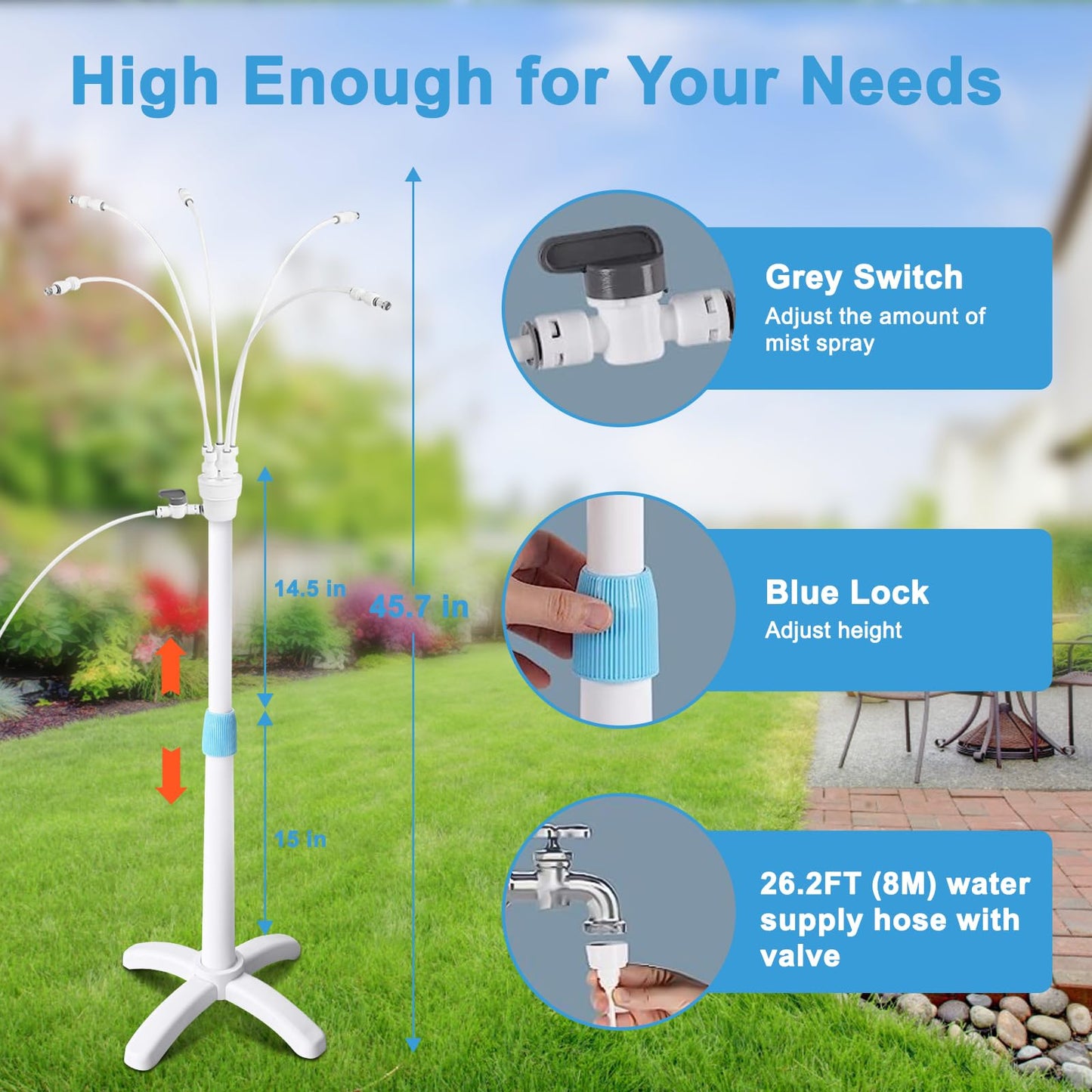 Phonery Mistify ® Outdoor Patio Mister