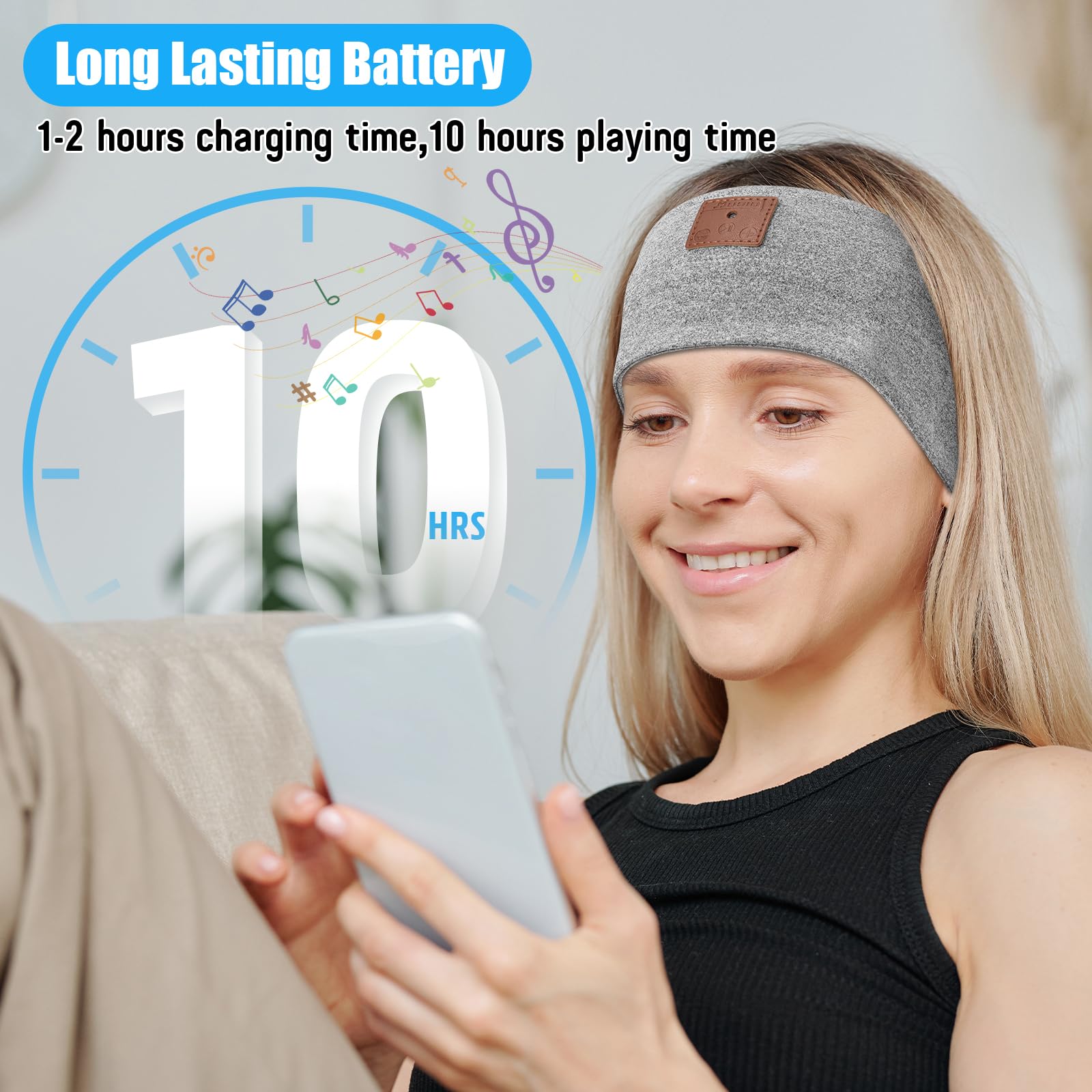 Phonery DreamTunes ® Bluetooth Sleeping Headband 2-Pack-Getphonery