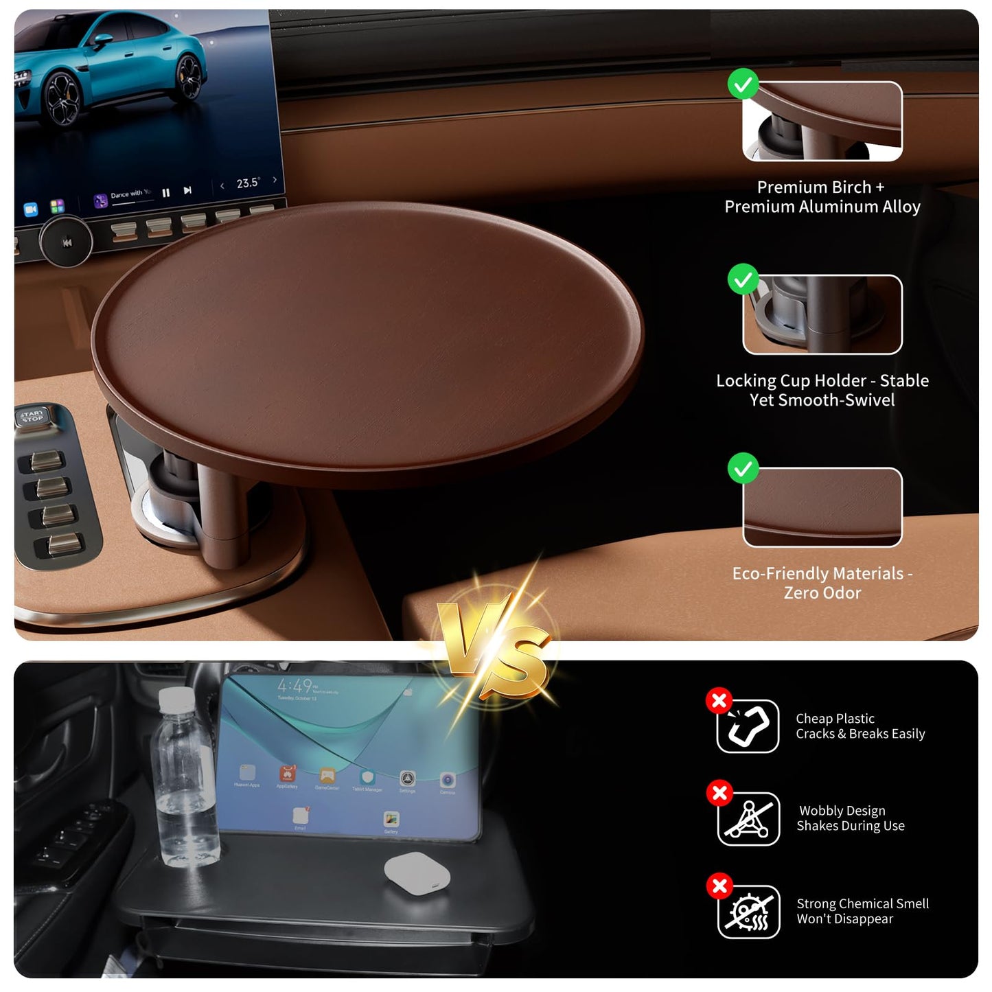 Phonery 360Drive ® Car Tray Table