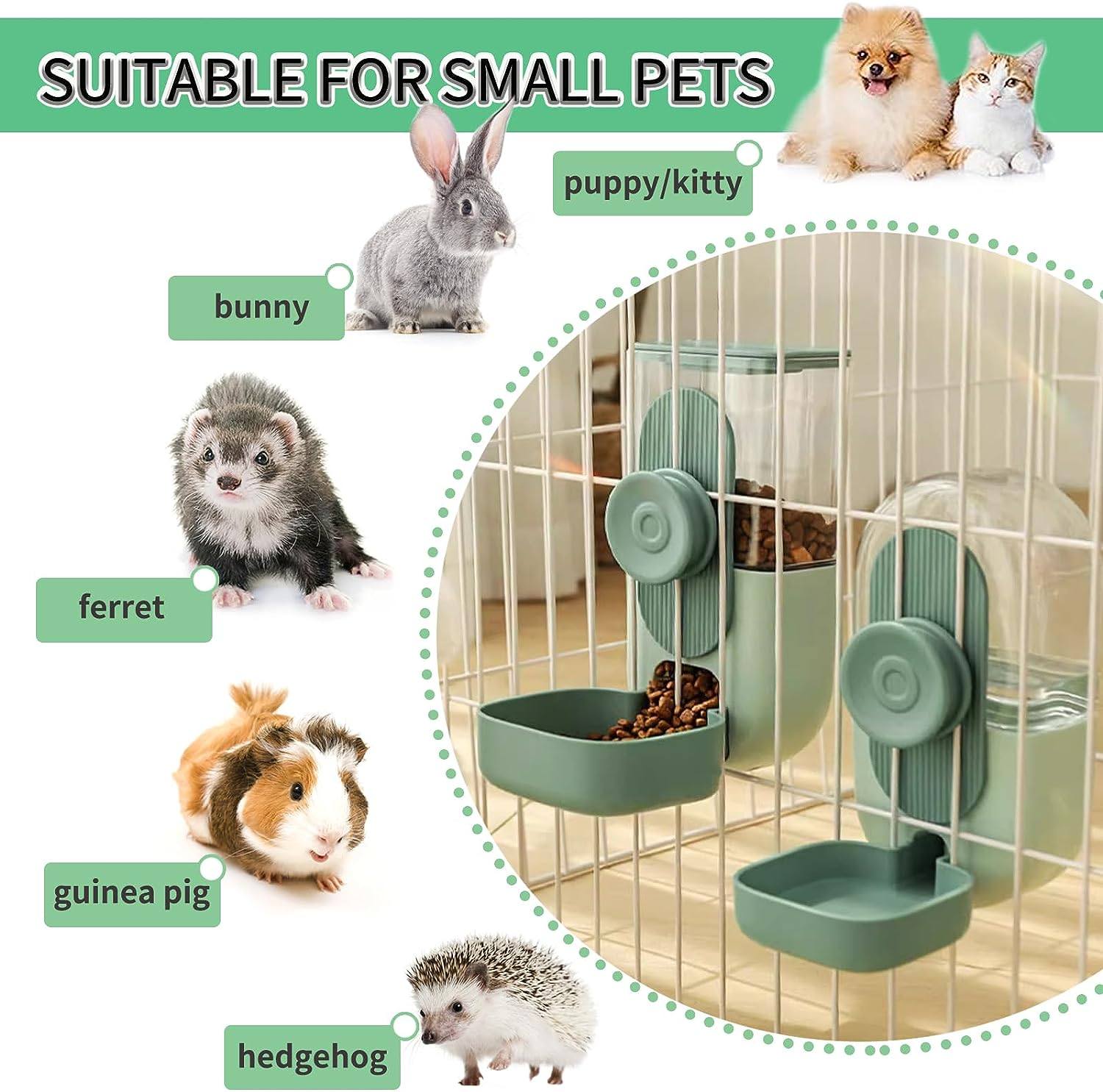 Phonery CageServe ® Water and Food Feeder Set-Getphonery