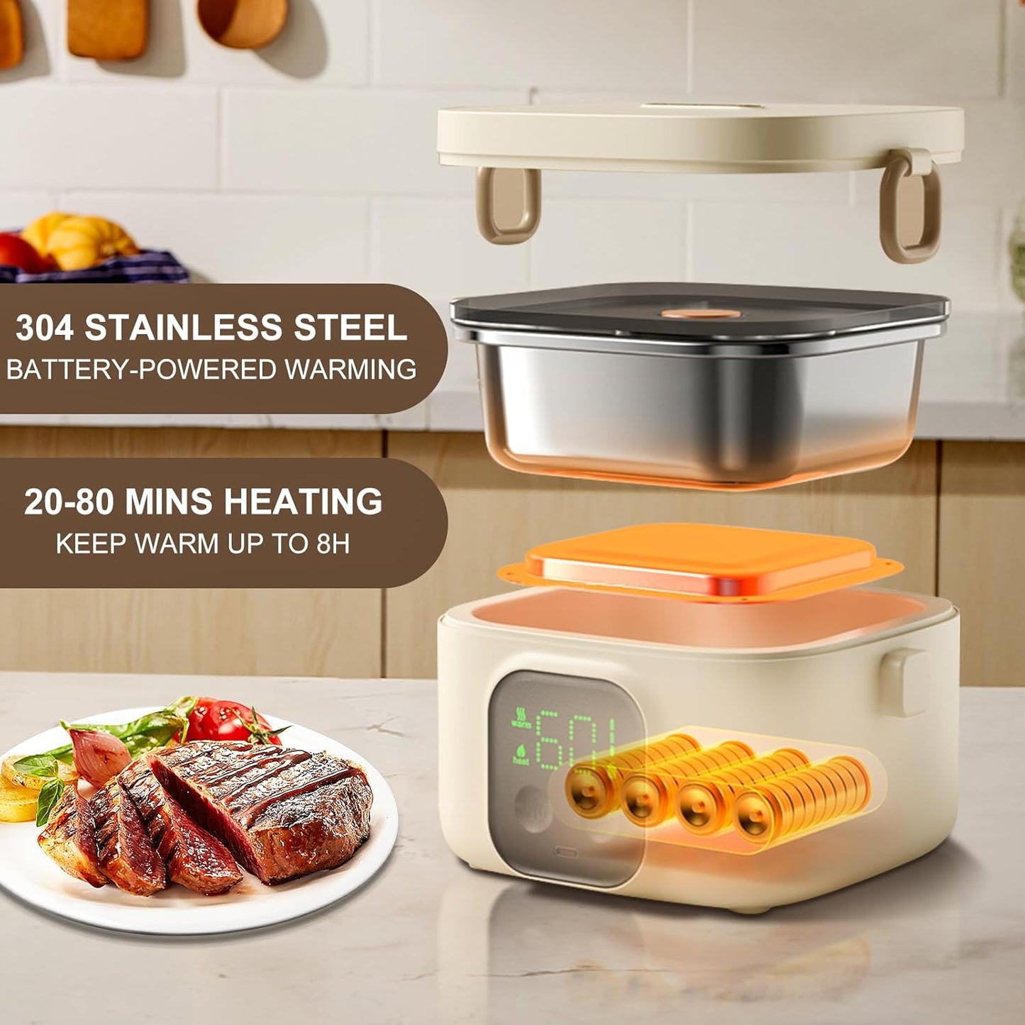 Phonery Therma ® Electric Lunch Box for Kids