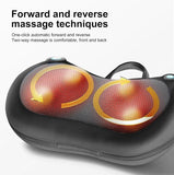Christmas Gifts for Women Men,White Elephant Gifts,Shiatsu Neck Back Massager for Pain Relief Deep Tissue,Back Massager Deep Tissue Kneading with Heat,3D Electric Pillow(Blue)
