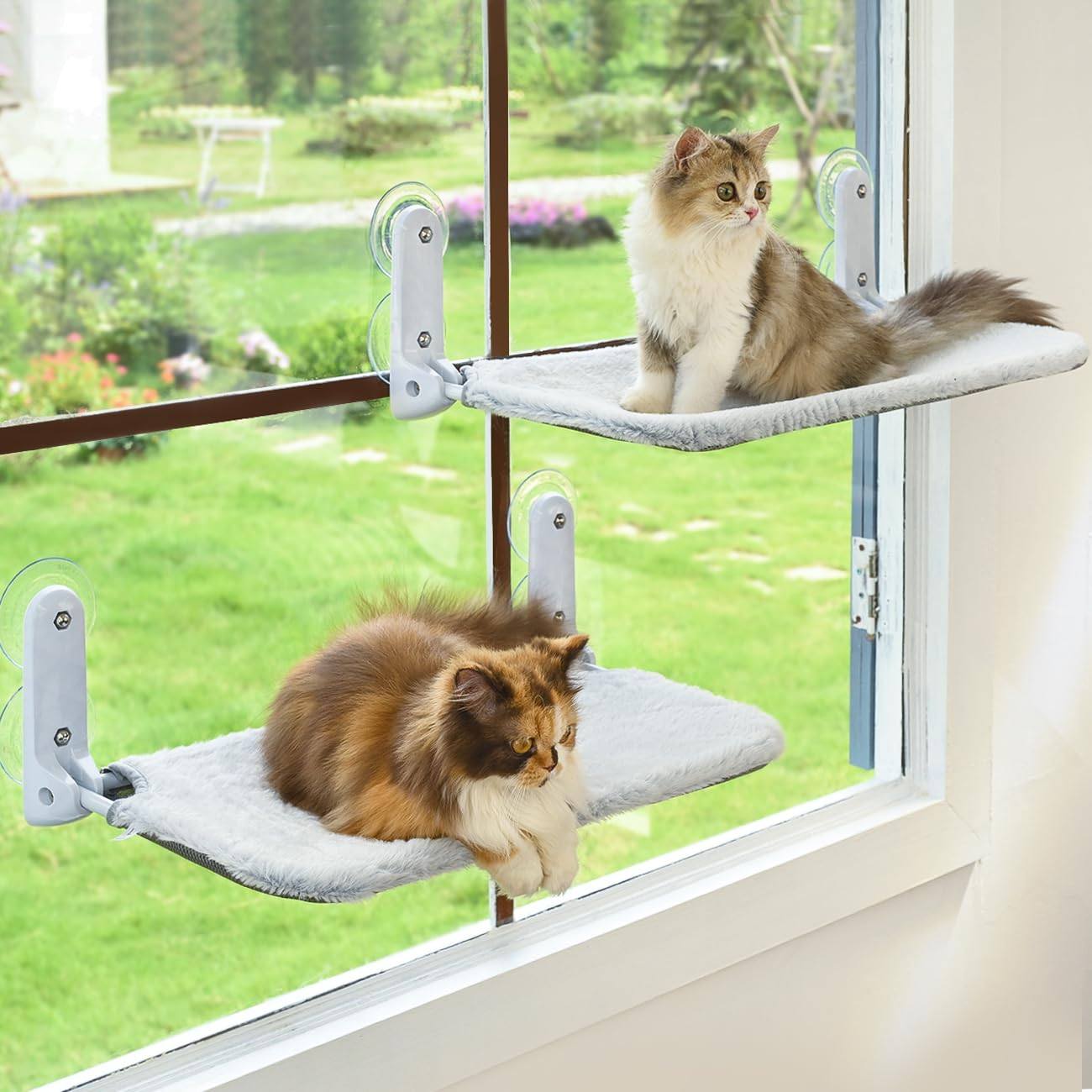 Phonery Purrview ® Window Cat Hammock Set of 2-Getphonery