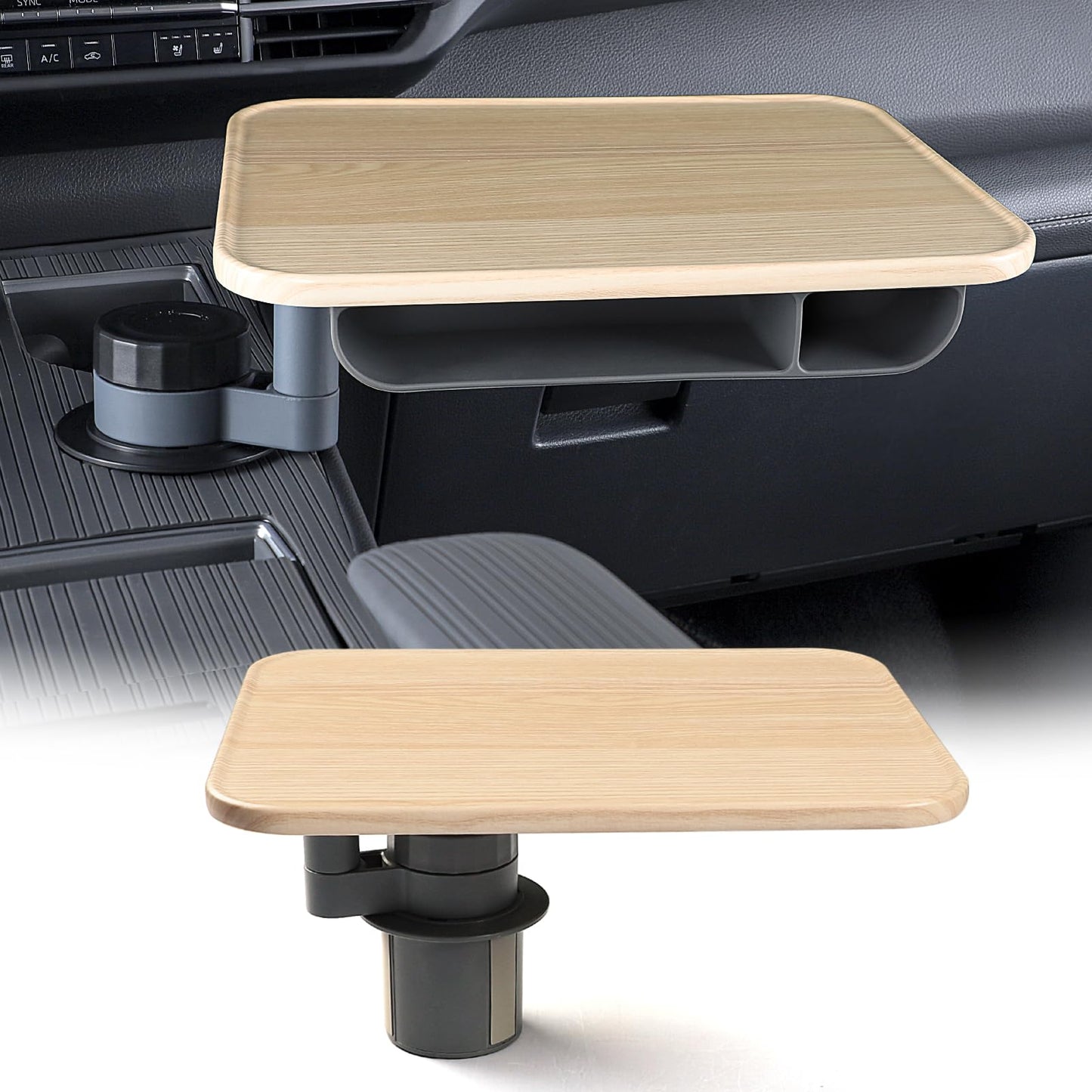 Phonery SnackEase rotating car seat tray table
